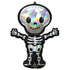 Holographic Iridescent Skeleton Supershape Foil Balloon 66cm x 86cm Each