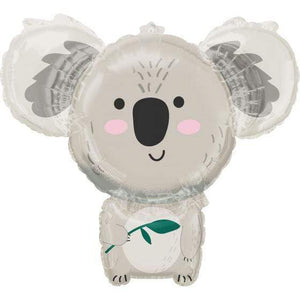 Amscan_OO Balloon - Supershapes, Numbers & Letters Koala Bear SuperShape Foil Balloon 71cm x 63cm Each