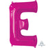 Letter E Pink Supershape Foil Balloon 58cm x 81cm Each
