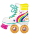 Roller Skate Supershape Foil Balloon 71cm x 76cm Each