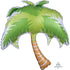 Summer Scene Palm Tree Supershape Foil Balloon 74cm x 83cm Each
