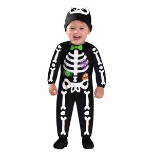 Amscan_OO Costume Kids Mini Bones Costume Each