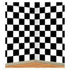 Backdrop Black & White Checkered Scene Setter Each