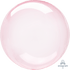 Crystal Clearz Dark Pink Round Balloon S40 each