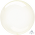 Crystal Clearz Yellow Round Balloon S40 each