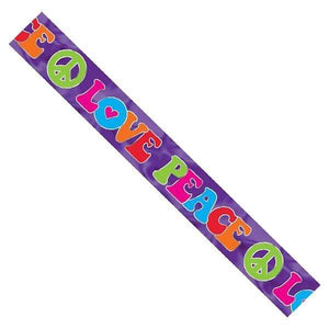 Amscan_OO Decorations - Banners, Flags & Streamers 60's Feeling Groovy Foil Banner 762cm Each