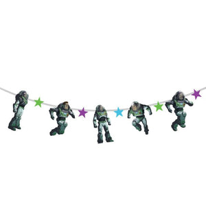 Decorations - Banners, Flags & Streamers Buzz Lightyear Garland Banner 2.8m Each