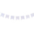 Christening White & Green Botanical Christening Bunting 2m Each