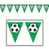 Pennant Flag Banner Soccer Ball 366cm Each