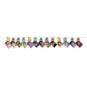 Amscan_OO Decorations - Banners, Flags & Streamers Sesame Street Elmo Turns One Photo Garland Each