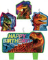Jurassic World Birthday Candle Set 4pk
