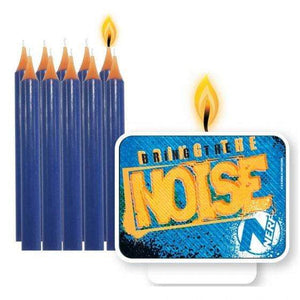 Amscan_OO Decorations - Cake Decorations - Candles Nerf Candle Set 11pk