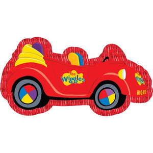 Decorations - Centerpiece & Confetti The Wiggles Party Big Red Car Mini Pinata Decoration 17cm x 9cm Each