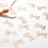 Twinkle Twinkle Confetti Baby Rose Gold 3.5cm x 5cm Each