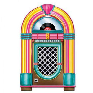 Amscan_OO Decorations - Cutouts 50's Rock & Roll Neon Jukebox Cutout Each