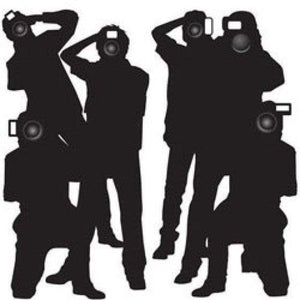 Amscan_OO Decorations - Cutouts Hollywood Paparazzi Wall Decorations Props 160cm x 76cm 2pk