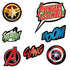 Marvel Avengers Powers Unite Vinyl Cutout Decorations 14pk