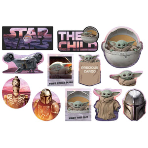 Amscan_OO Decorations - Cutouts The Mandalorian Star Wars Cutouts 12pk