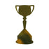 Trophy Cup Gold Cutouts 30cm 12pk