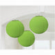 Amscan_OO Decorations - Decorative Fans, Pom Poms & Lanterns Kiwi Kiwi Round Paper Lanterns 3pk 24cm