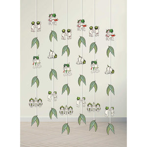 Amscan_OO Decorations - Decorative Fans, Pom Poms & Lanterns May Gibbs Hanging String Decorations 6pk