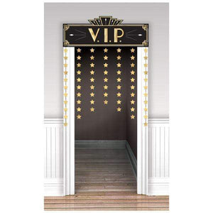Amscan_OO Decorations - Door Covers & Curtains Glitz & Glam Decorative Plastic Door Curtain 98cm x 1.42m Each