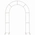 Botanical Wedding White Arch Frame 2m Each