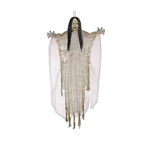 Amscan_OO Decorations - Props Medium Creepy Girl Hanging Prop Decoration 61cm Each