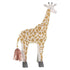 Wild Jungle Giraffe Shaped Donut Stand with Tissue Tassel Tail 85cm x 56cm Each