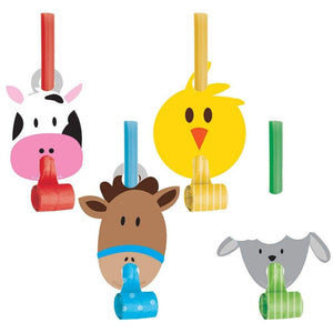 Amscan_OO Games & Favors - Favors, Activity Kit & Stickers Farmhouse Fun Blowouts 8PK
