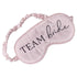Future Mrs Pink Team Bride Sleep Mask 10cm x 20cm Each