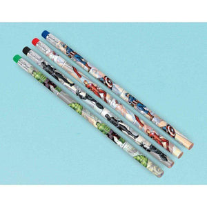 Amscan_OO Games & Favors - Favors, Activity Kit & Stickers Marvel Avengers Powers Unite Pencils 8pk