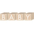 Ready to Pop MDF Baby Block Favors 5cm 4pk