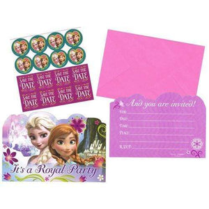 Amscan_OO Games & Favors - Invitations & Thank You Cards Frozen Postcard Invitations 8pk