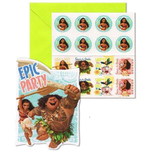 Amscan_OO Games & Favors - Invitations & Thank You Cards Moana Invitation 8pk