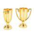 Sports Trophy Cups Gold 7cm 8pk