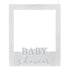Hello Baby Off White Photo Booth Frame 72cm x 60cm Each