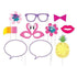 Pineapple N Friends Assorted Photo Booth Props 10pk