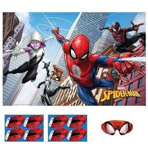 Amscan_OO Games & Favors - Pinatas & Party Game Spider-Man Webbed Wonder Party Game Each