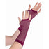 Burgundy Fishnet Long Gloves Each