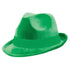 Green Fedora Velour Hat 12cm x 30cm Each