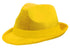 Yellow Fedora Velour Hat 12cm x 30cm Each