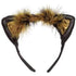 Cat Ears Black and Brown Headband Each