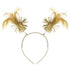 Gold Headbopper Ponytail 20cm x 12.7cm Each