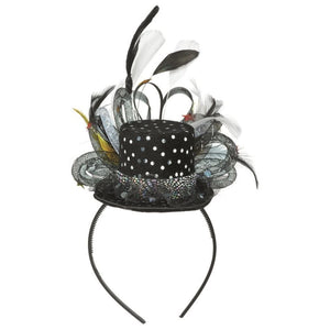 Amscan_OO Hats & Headwear - Headbands & Boppers Hollywood Deluxe Tiara Feather Headband