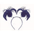Navy Headbopper Ponytail 20cm x 12.7cm Each
