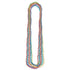 Rainbow Metallic Necklace 76cm 8pk
