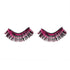 Burgundy Tinsel Eyelashes 1.2cm x 2.5cm Each