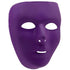 Purple Full Face Mask 15.8cm x 19.6cm Each