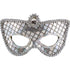 Silver Grand Sequin Mask Each